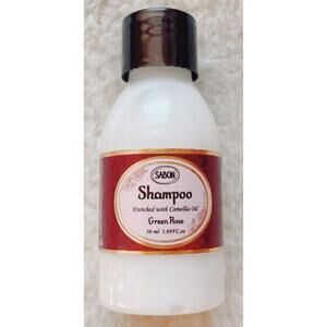 NEW SABON Shampoo Green Rose 50ml 1.69 fl oz Travel mini size